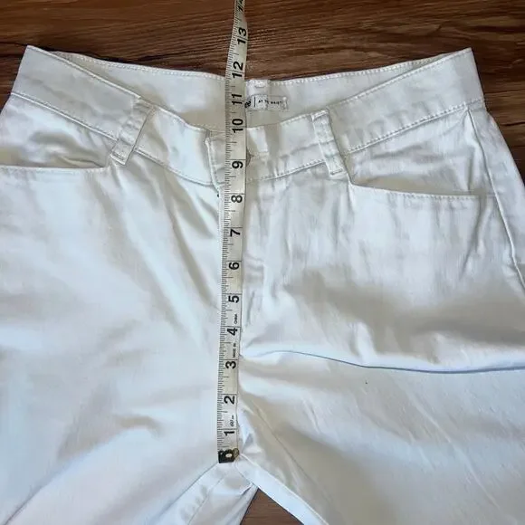 Lee Jeans At The Waist Cream Off White Vintage Khaki Dress Pant Jeans Medium - Picture 7 of 10